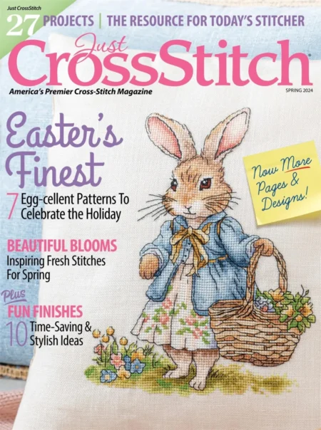 just-crossstitch-magazine-spring-2024-cover